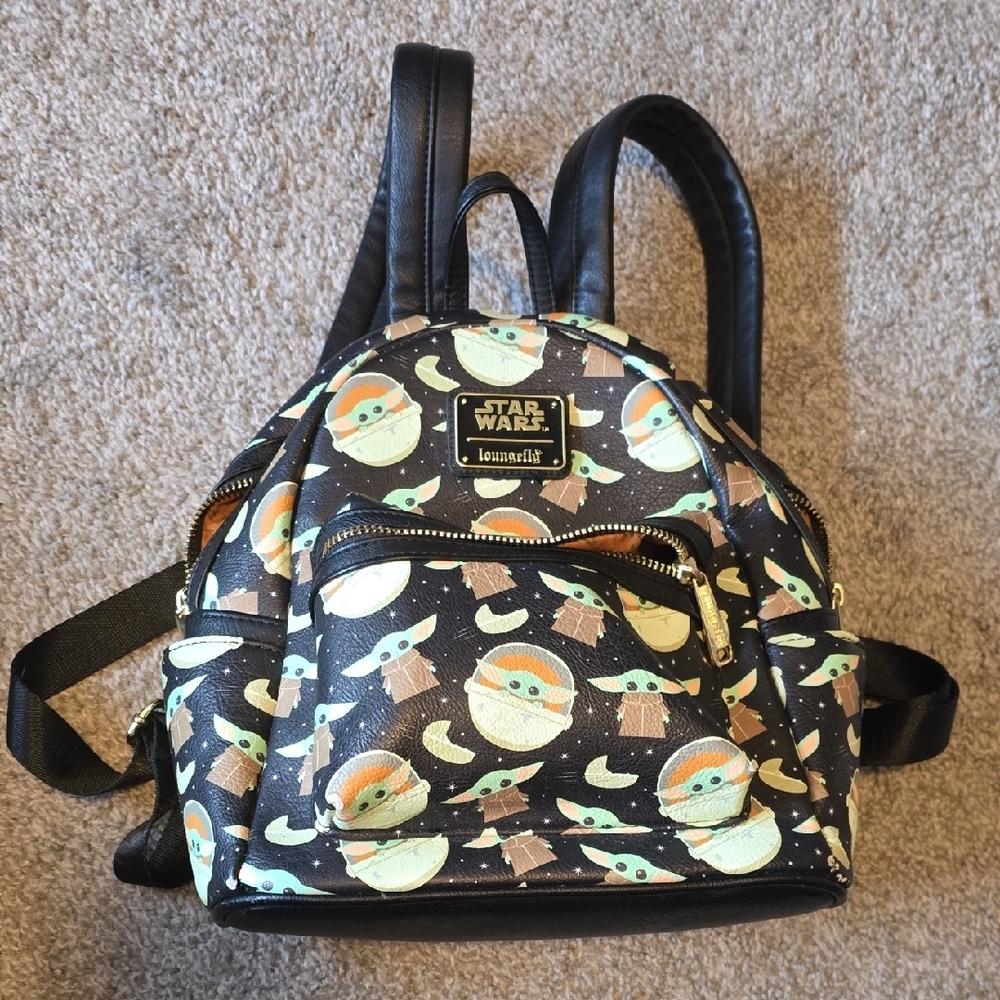 Star Wars Loungefly Baby Yoda Mini Backpack